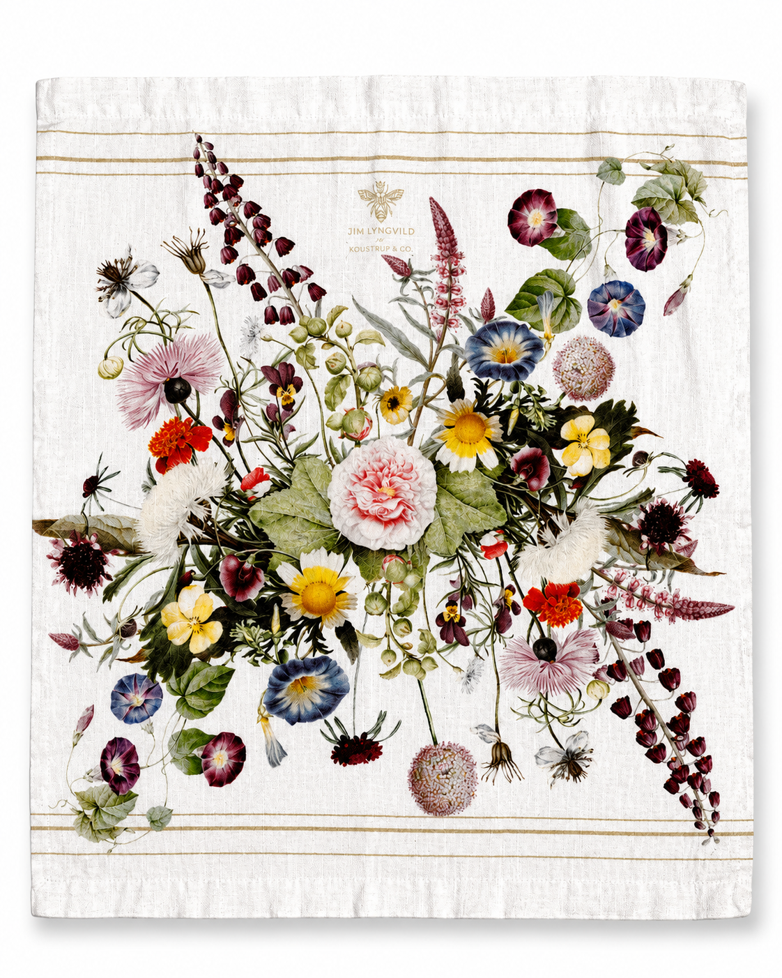 Danish Table Linen - Flower Garden