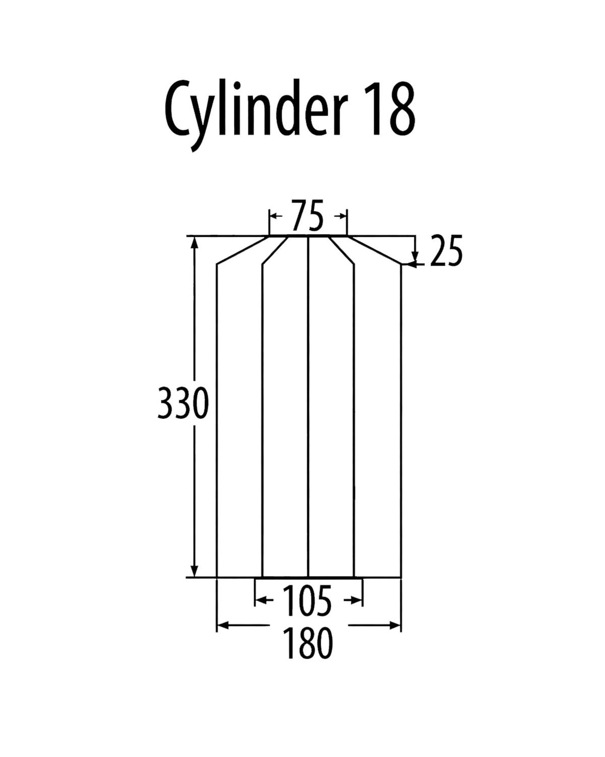 LUMIZ Solar Lantern - Cylinder 18