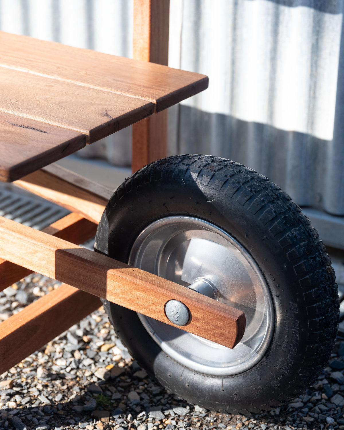 Wheelbarrow Bench
