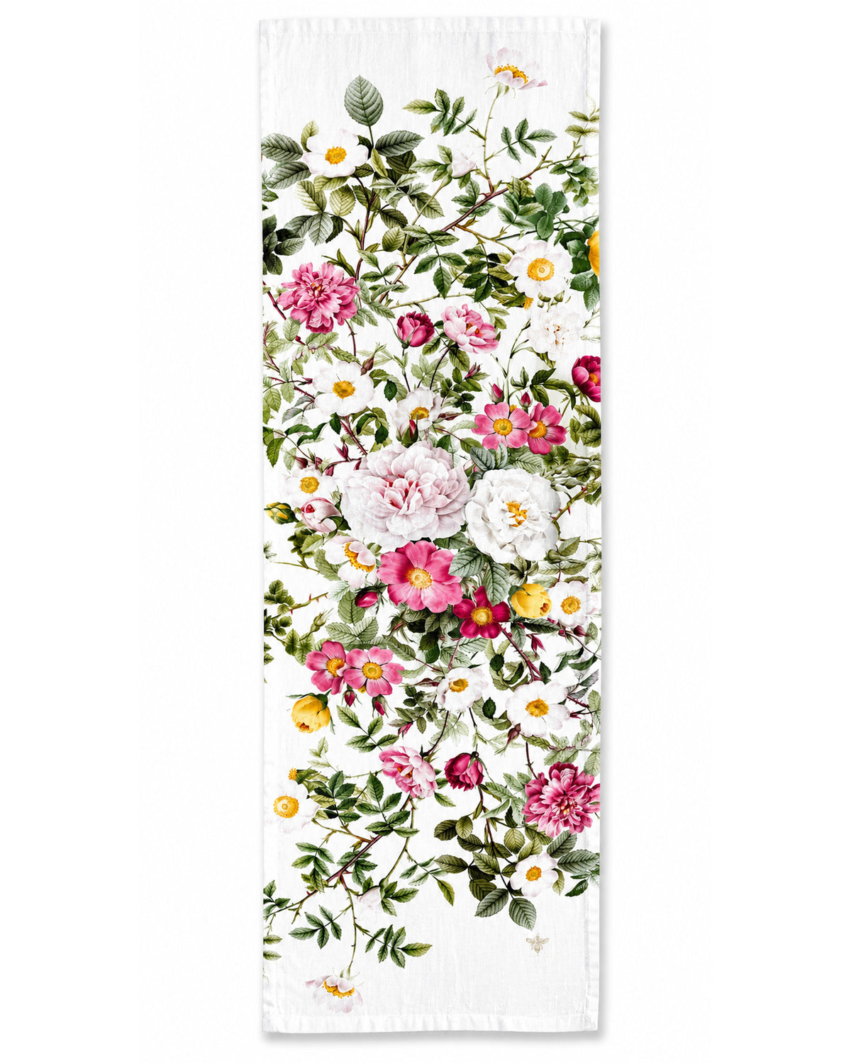 Danish Table Linen - Rose Flower Garden