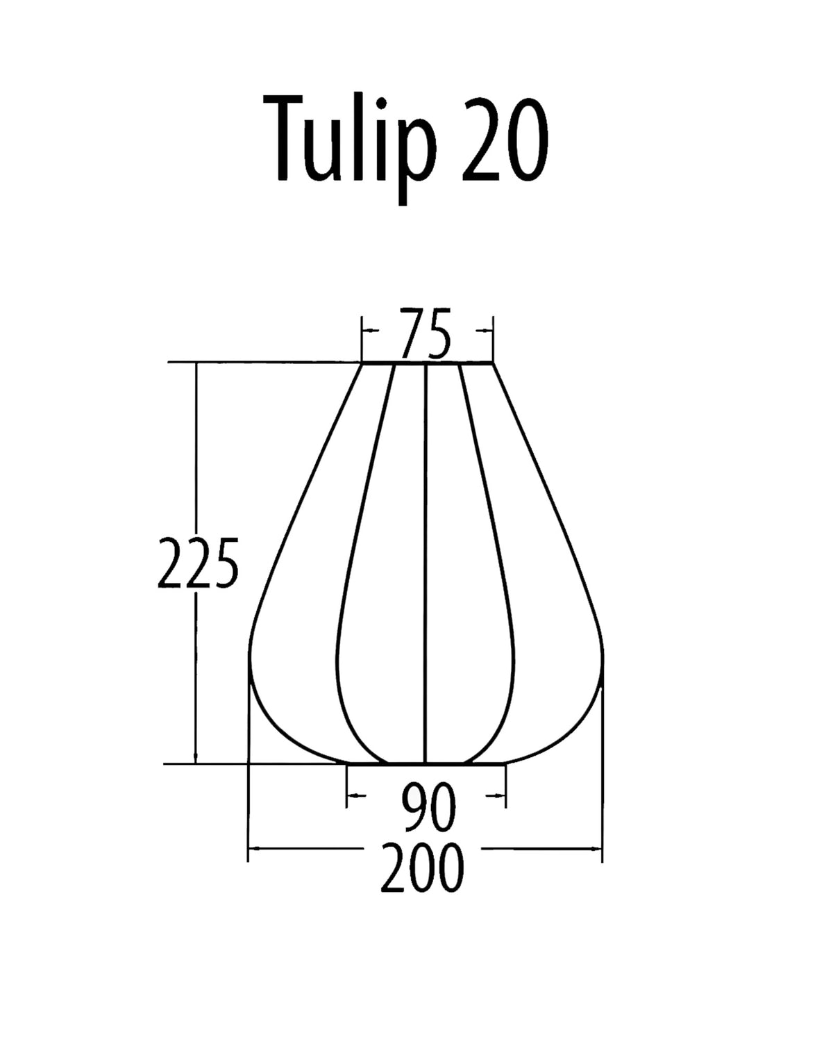 LUMIZ Solar Lantern - Tulip