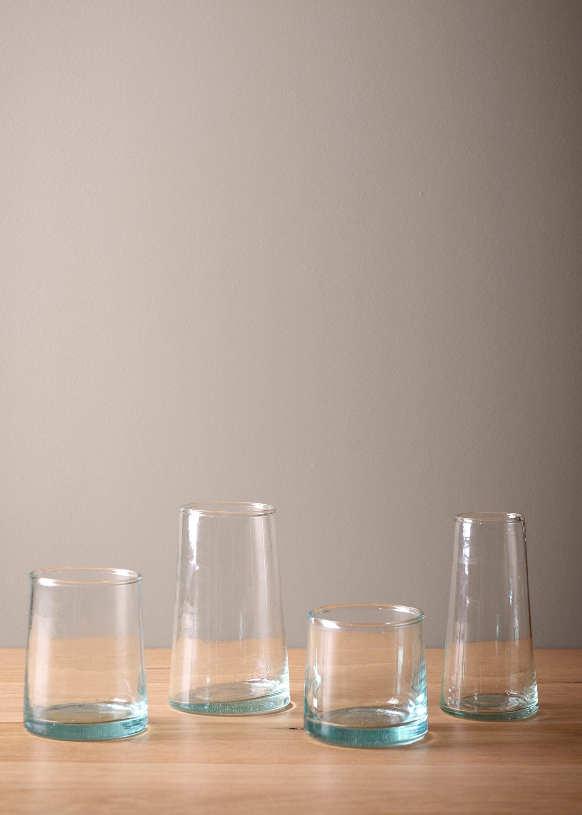 Handblown Recycled Glass - Red Wine Glass