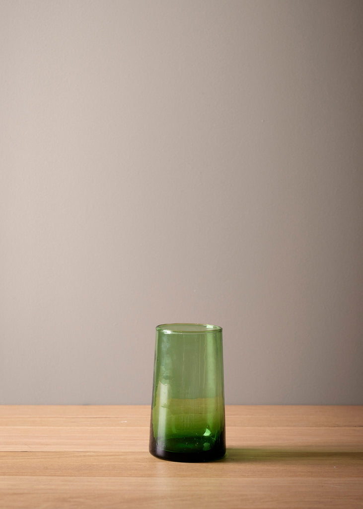 Handblown Recycled Glass - Water Glass