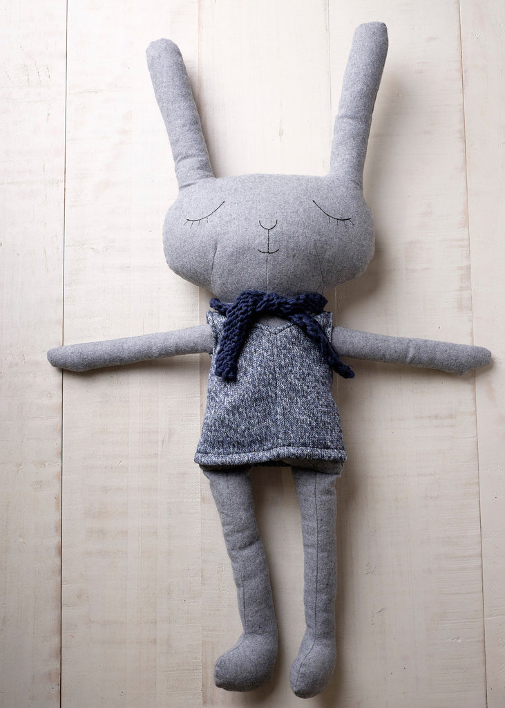 Lloyd Rabbit - Handmade Soft Toy - Large
