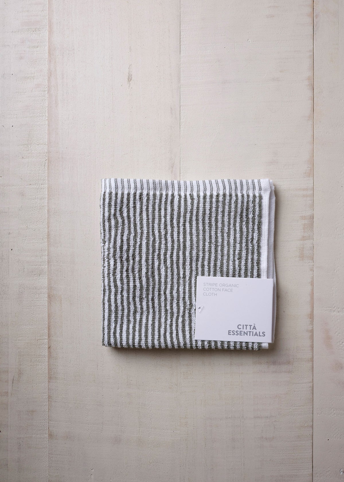Striped Organic Cotton Towel