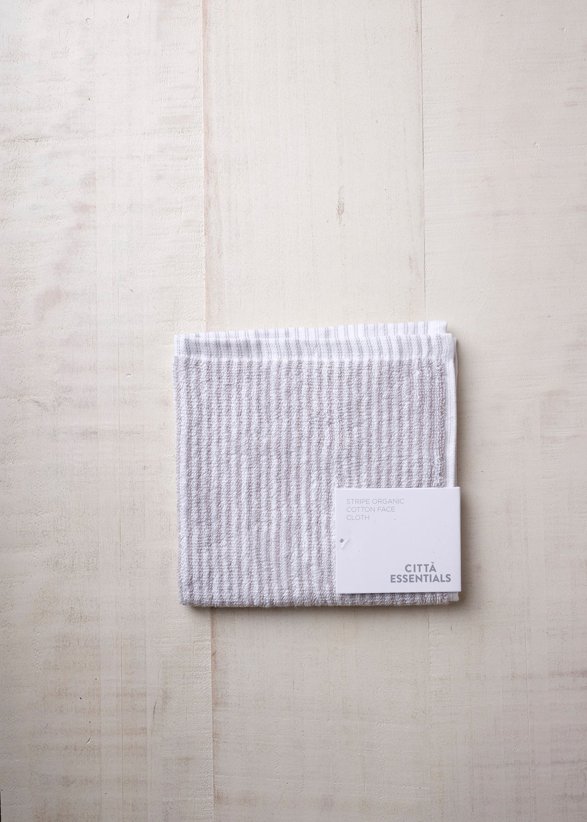 Striped Organic Cotton Towel